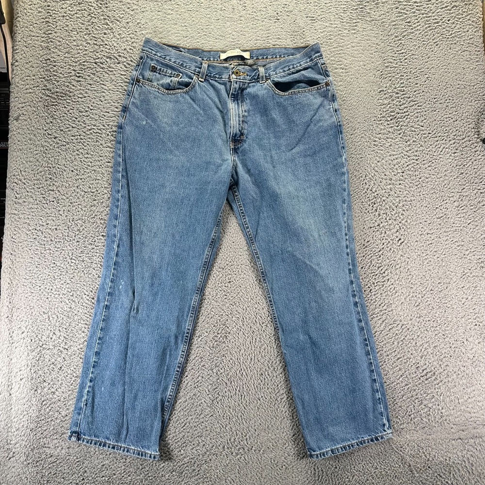 Urban Pipeline Jeans Mens 36x30 Blue Cotton Denim Straight Leg Travel Streetwear